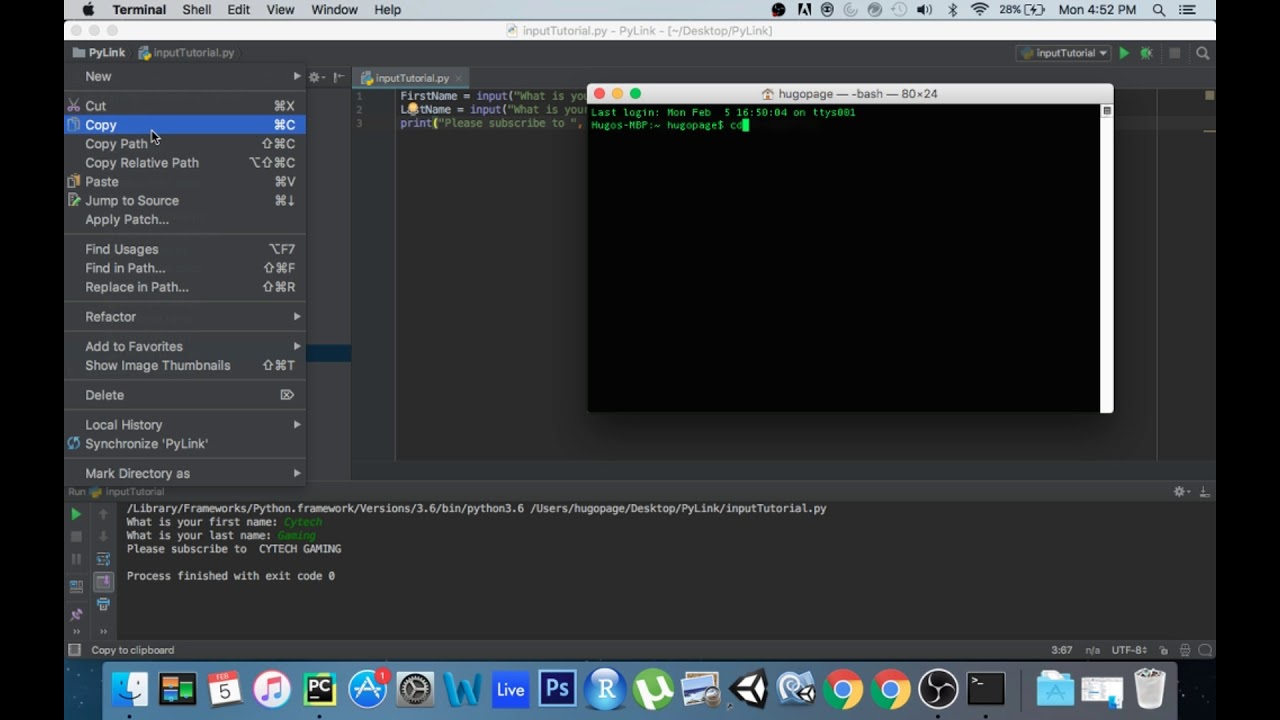 making a python executable for mac on a windows
